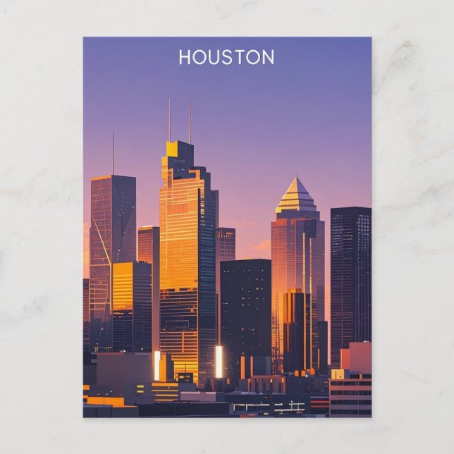 Postales de Houston Texas (Anverso)