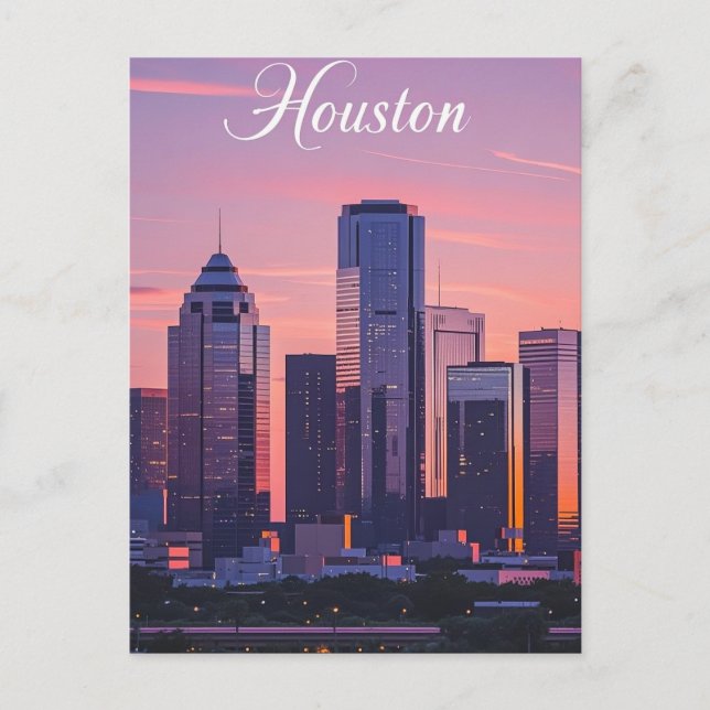 Postales de Houston Texas (Anverso)