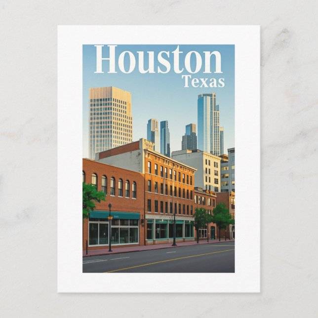 Postales de Houston Texas (Anverso)