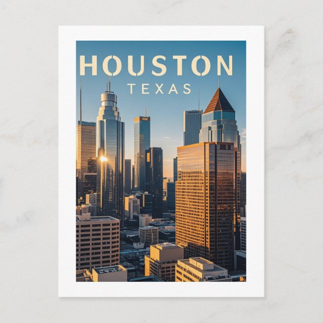 Postales de Houston Texas (Anverso)