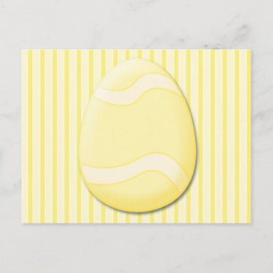 Postales de Huevo de Pascua (Amarillo)