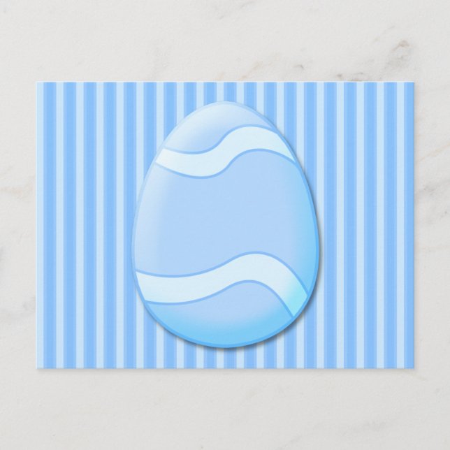 Postales de Huevo de Pascua (Azul) (Anverso)