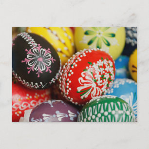 Postales de Huevos de Pascua pintadas a mano