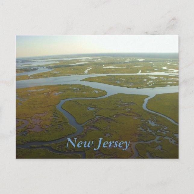 Postales de humedales de Nueva Jersey (Anverso)
