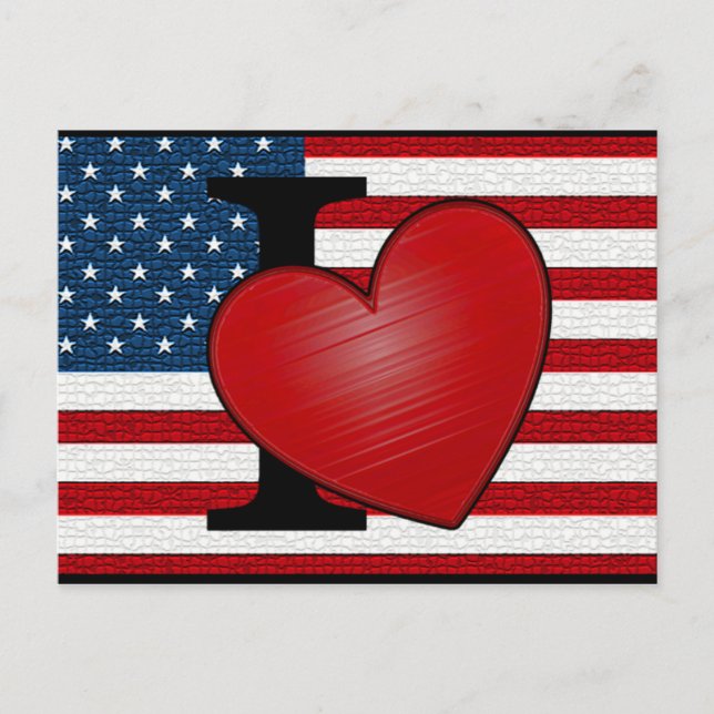 Postales de I Heart USA (Anverso)