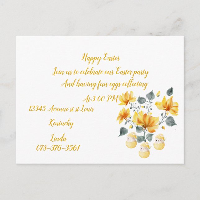 Postales de invitación (Anverso)