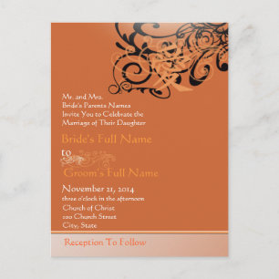 Postales de invitación a bodas baratas