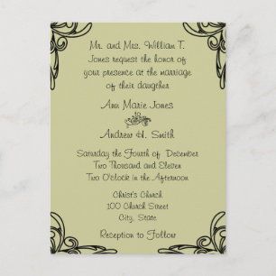 Postales de invitación a bodas baratas