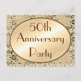Postales de invitación a cosecha de 50 años