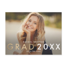 Postales de Invitación de graduación de mezcla mod