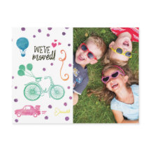 Postales de Invitación móvil corta con foto