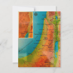 Postales de Israel vintage