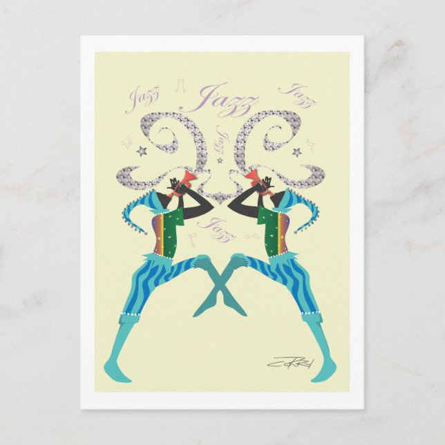 Postales de jazz (Anverso)