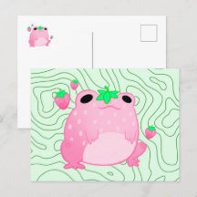 Postales de Kawaii Strawberry Frog