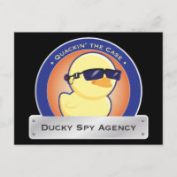 Postales de la agencia de espionaje Ducky
