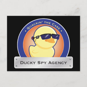 Postales de la agencia de espionaje Ducky
