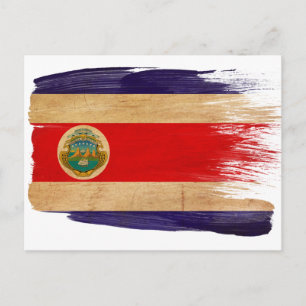 Postales de la bandera de Costa Rica