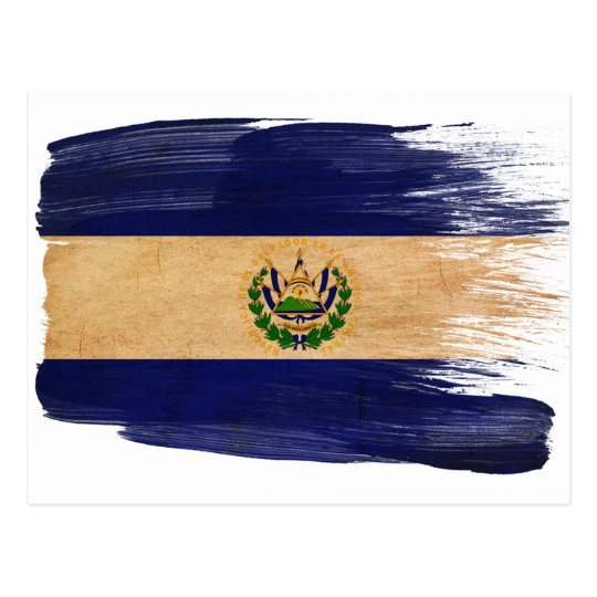Postales de la bandera de El Salvador