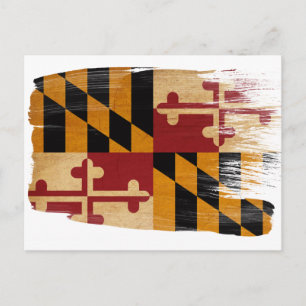 Postales de la bandera de Maryland