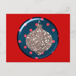 Postales de la bola de Ornamento de Navidad