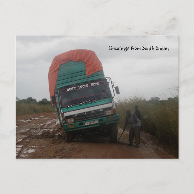 Postales de la carretera de lodo (Anverso)