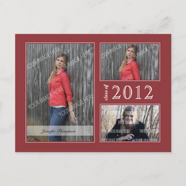 Postales de la Casa Abierta de Graduación (Anverso)