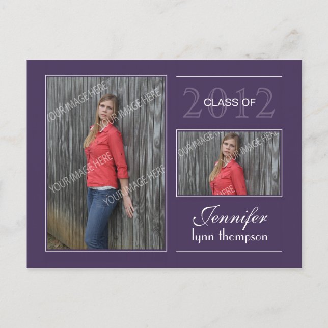 Postales de la Casa Abierta de Graduación (Anverso)