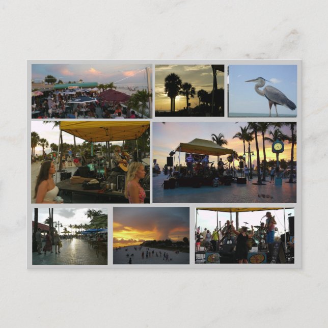 Postales de la celebración del atardecer - en Fort (Anverso)