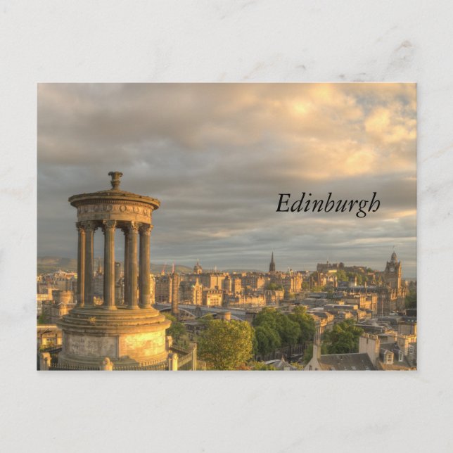 Postales de la ciudad de Edimburgo (Anverso)