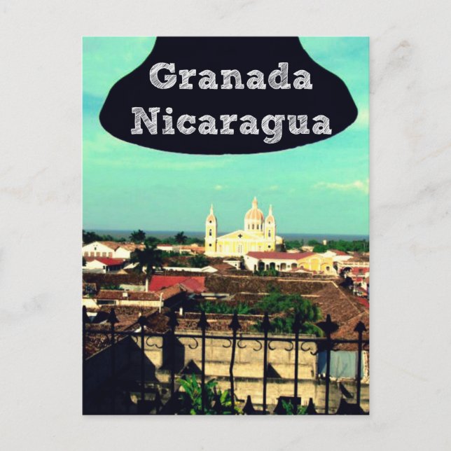 Postales de la ciudad de Granada, Nicaragua (Anverso)