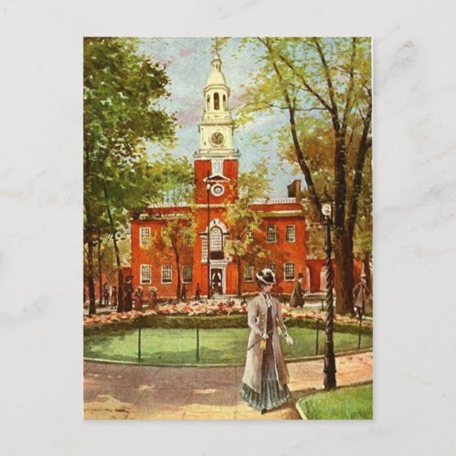 Postales de la Ciudad Vieja de Filadelfia (Anverso)