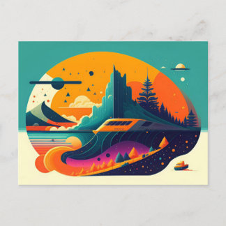 Postales de la colección Poster estilo retro #23