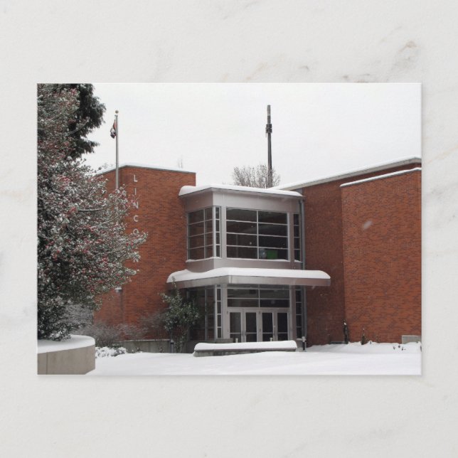 Postales de la Escuela Secundaria Lincoln - Portla (Anverso)