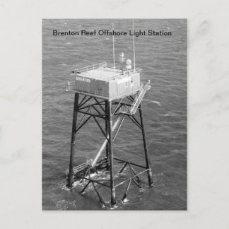 Postales de la estación de luz de Brenton Reef Off
