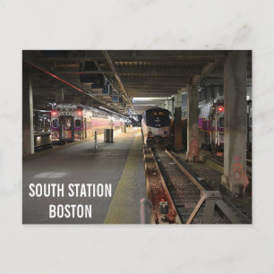 Postales de la estación de tren de Boston South St