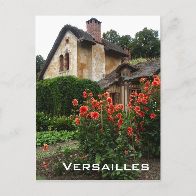 Postales de la guardia de Versalles (Anverso)