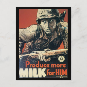 Postales de la Guerra Mundial, US Dairy Assoc.