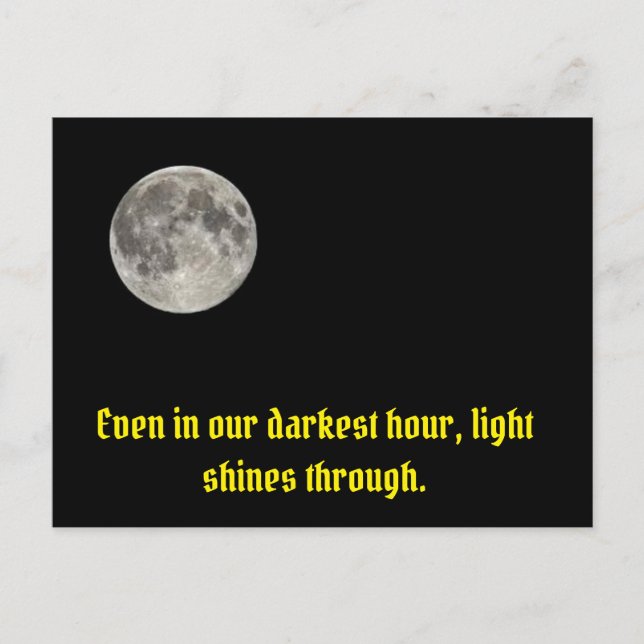 Postales de la Luna de Carolina del Sur (Anverso)