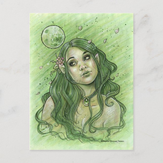 Postales de la luna de primavera (Anverso)