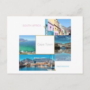 Postales de la Mesa de la Ciudad del Cabo de Sudáf