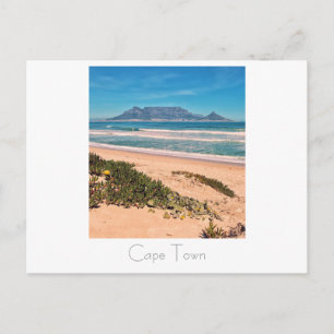 Postales de la Mesa de la Ciudad del Cabo de Sudáf