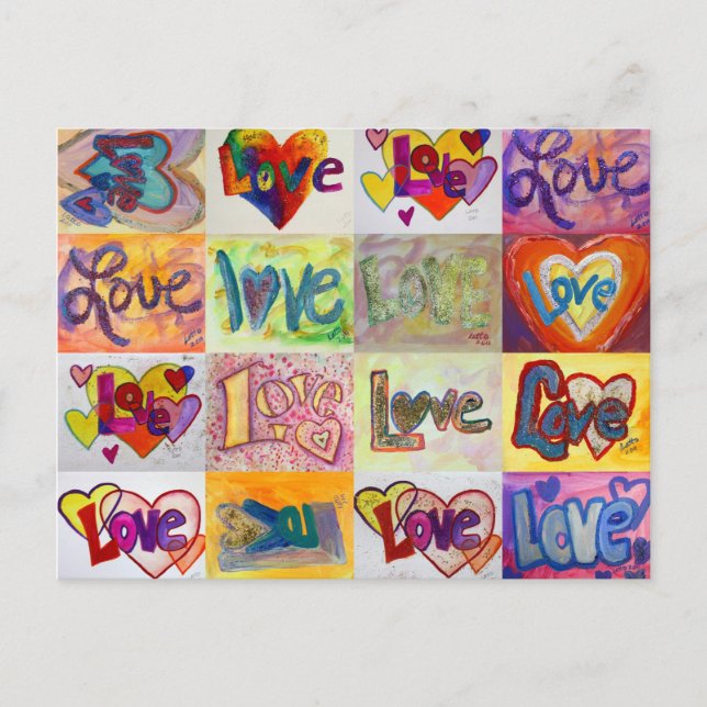 Postales de la Mezquita de Amor XOXO (Anverso)