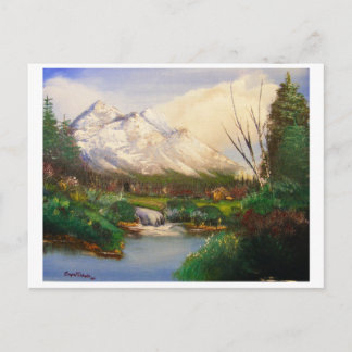 Postales de la montaña azul