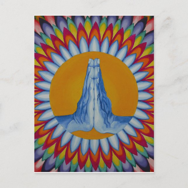 Postales de la montaña de la oración (Anverso)