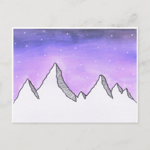 Postales de la montaña Galaxy