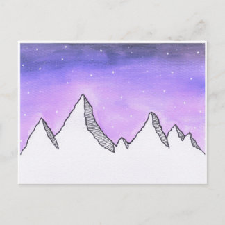 Postales de la montaña Galaxy