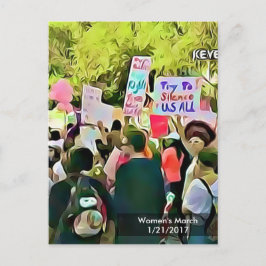 Postales de la protesta de las mujeres