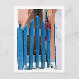 Postales de la puerta azul