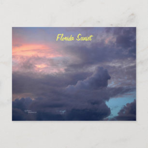 Postales de la puesta de sol de Florida