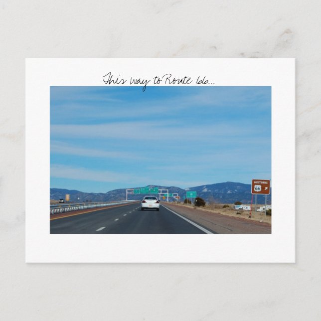 Postales de la ruta 66 (Anverso)